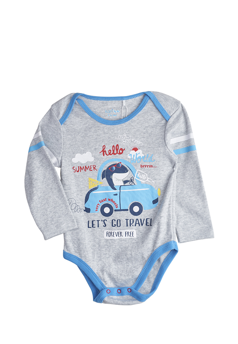 

Боди детское Kari baby SS19B73000525 светло-серый р.62, SS19B73000525