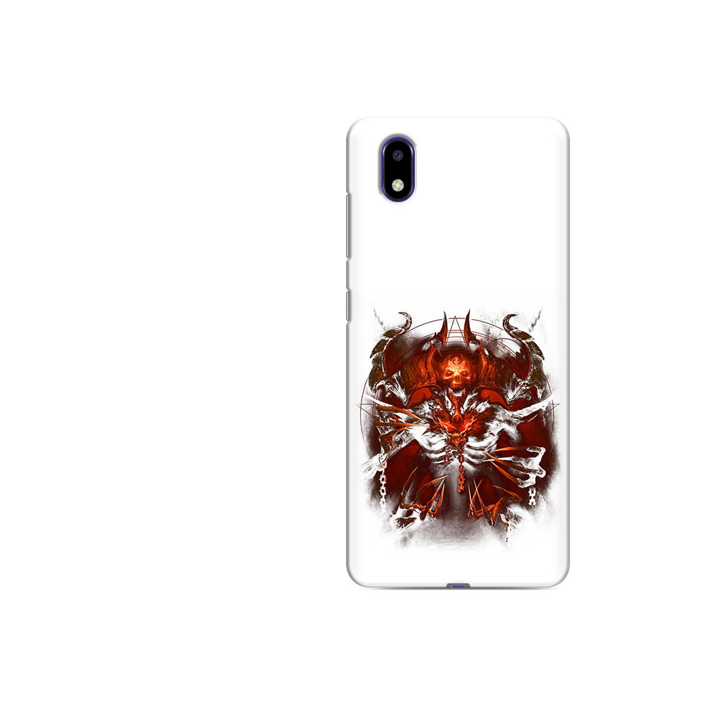 

Чехол MyPads Tocco для ZTE Blade A31 Lite яркий демон (PT162823.461.708), Прозрачный, Tocco