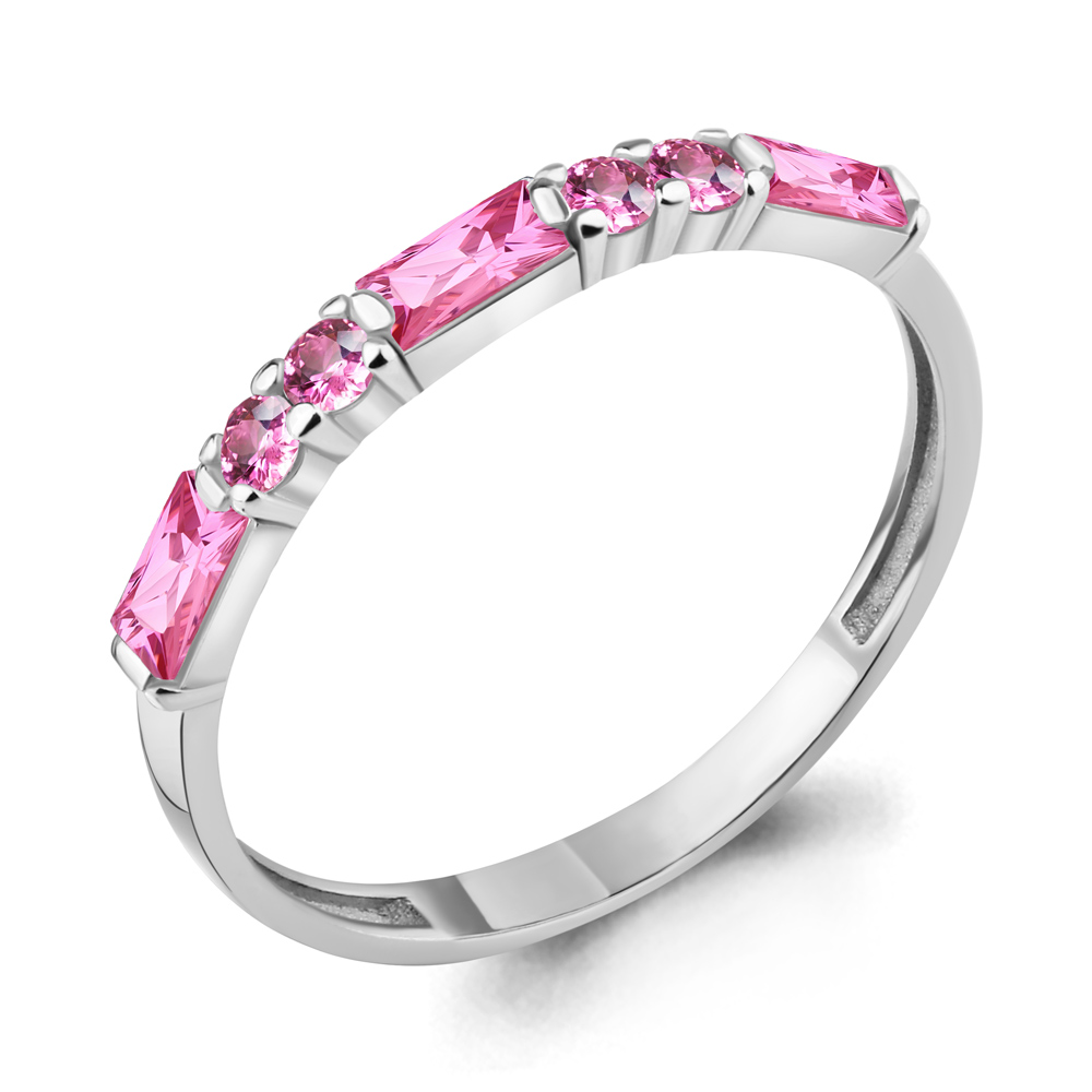 

Кольцо из серебра р. 17 AQUAMARINE 67249В_925_р, 67249В_925_р