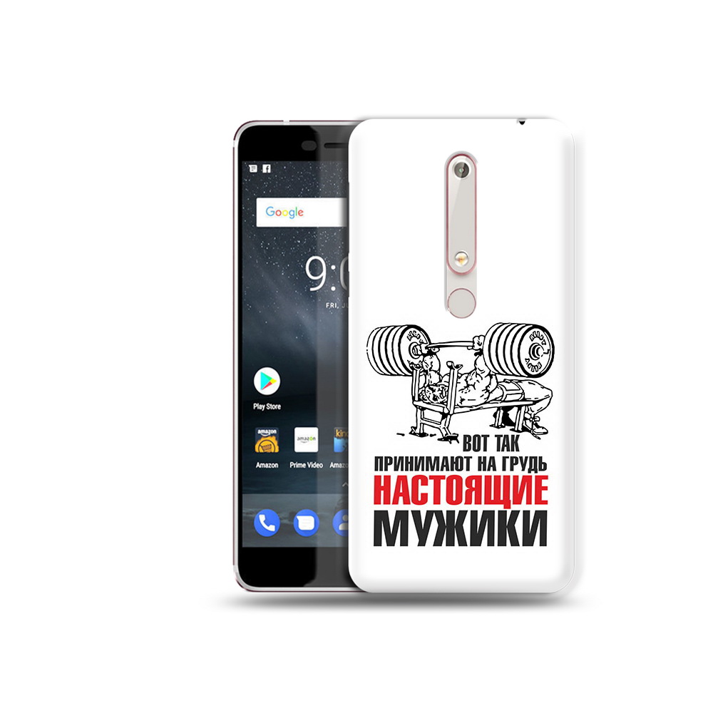 

Чехол MyPads Tocco для Nokia 6 бодибилдинг для мужиков, Прозрачный, Tocco