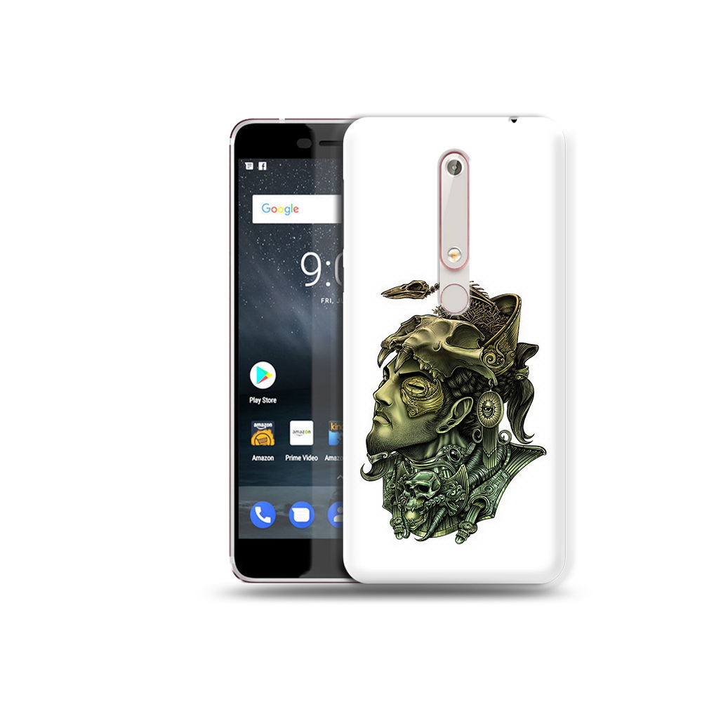 

Чехол MyPads Tocco для Nokia 6 бронзовый воин, Прозрачный, Tocco