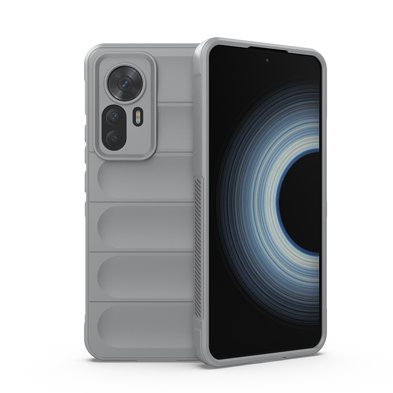 

Противоударный чехол Flexible Case для Xiaomi 12T, светло-серый, Flexible Case