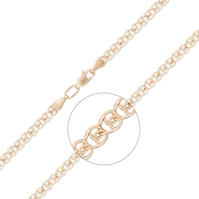 

Браслет из золота р. 18 PLATINA jewelry 22-0403-060-1110-17, 22-0403-060-1110-17