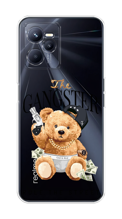 

Чехол на Realme C35 "The Gangster", Бежевый;серый;черный, 259250-6