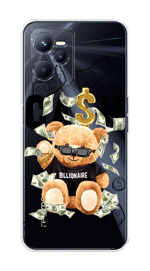 

Чехол на Realme C35 "Big cash", Черный;серый;бежевый, 259250-6