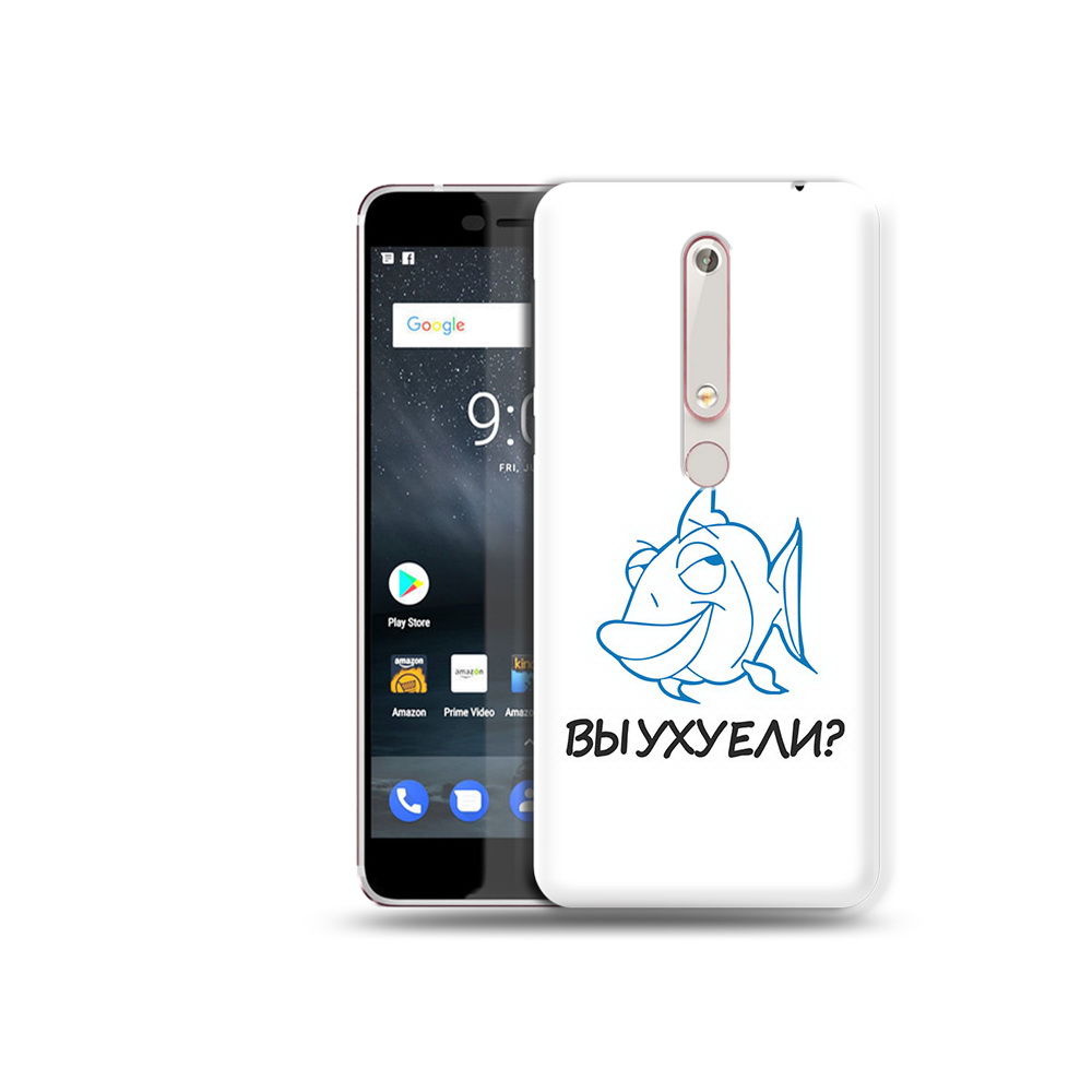 

Чехол MyPads Tocco для Nokia 6 вы ухуели, Прозрачный, Tocco