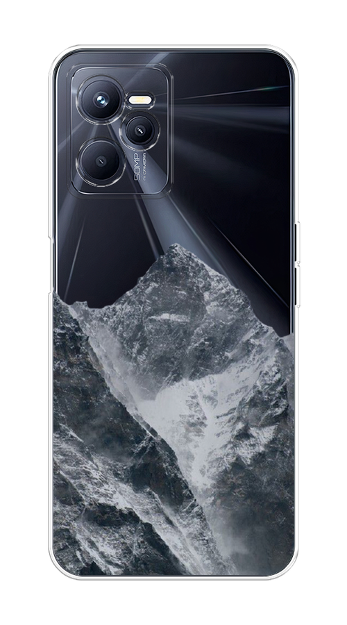 

Чехол на Realme C35 "Горы арт 4", Серый;бежевый, 259250-2