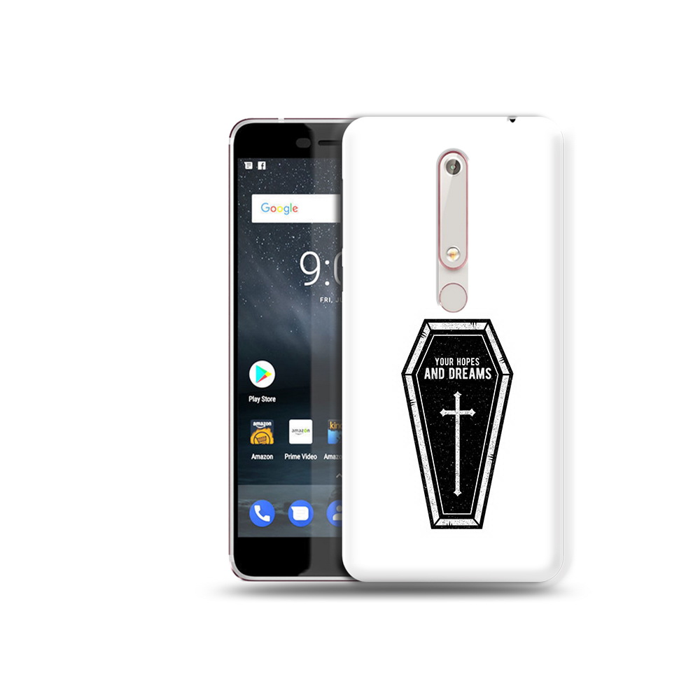 

Чехол MyPads Tocco для Nokia 6 гроб с мечтами, Прозрачный, Tocco