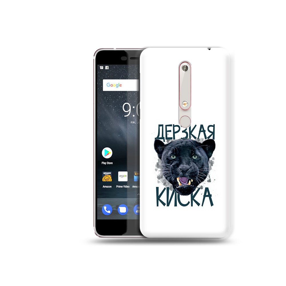 

Чехол MyPads Tocco для Nokia 6 дерзкая киска, Прозрачный, Tocco