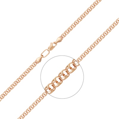 

Браслет из красного золота р. , PLATINA jewelry 22-2703-040-1110-19, 22-2703-040-1110-19