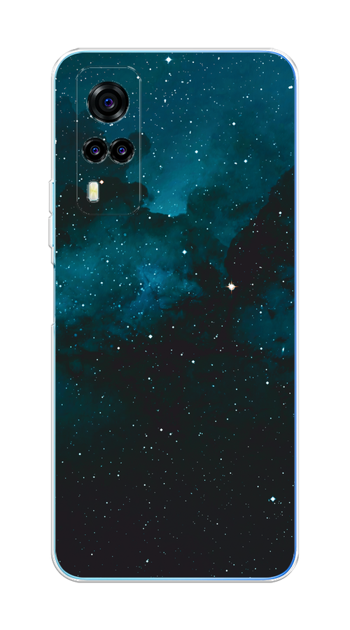 

Чехол на Vivo Y31 "Синий космос", 263750-2
