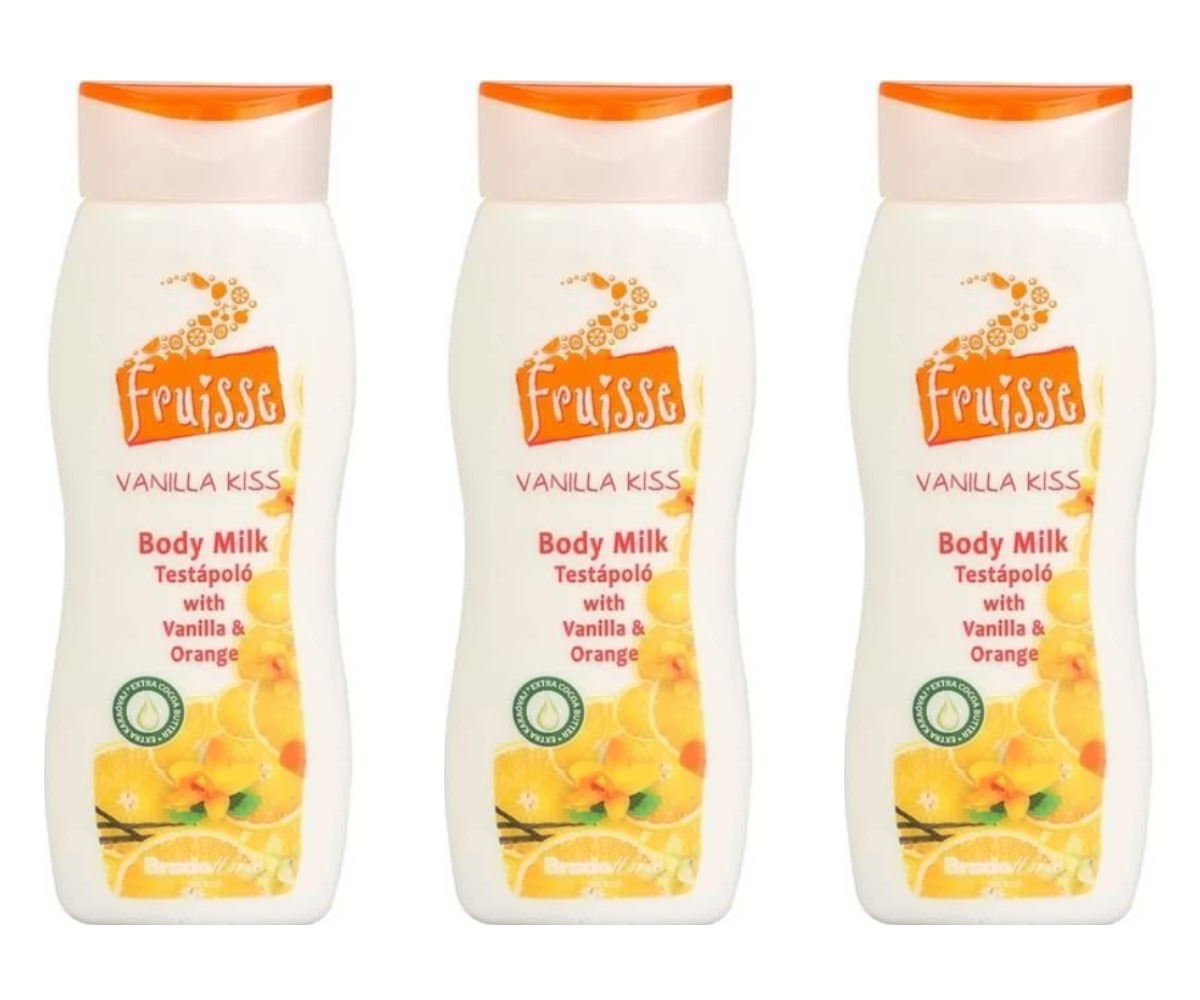 Лосьон Fruisse для тела Vanilla Kiss 250 мл, 3 шт