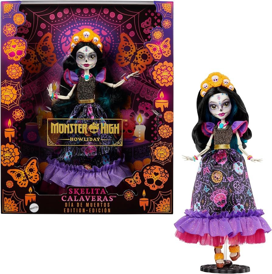 Monster high cкелита калаверас день мертвых skelita calaveras hawliday da de muertos