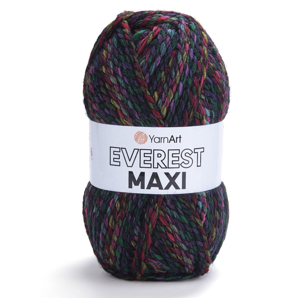 

Пряжа YarnArt Everest Maxi 200гр 134м (30% шерсть, 70% акрил) 8024 меланж 3 мотка, Разноцветный