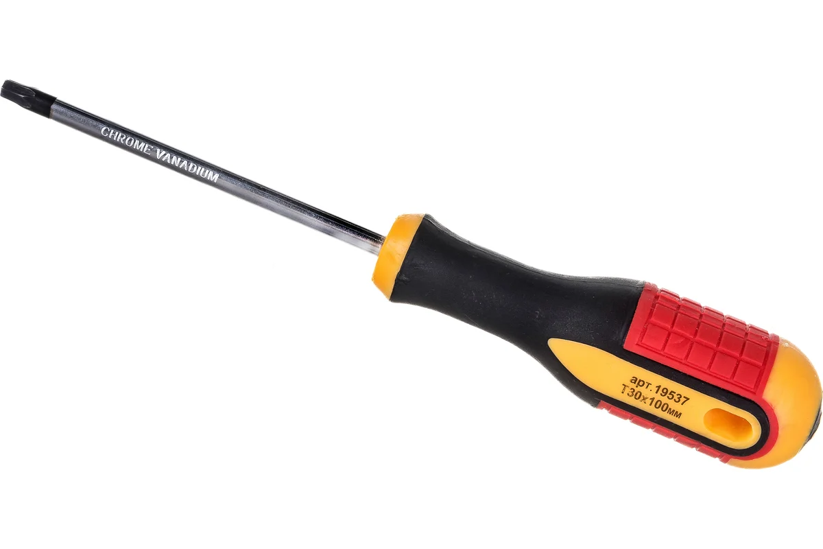 

Отвертка Torx T30х100мм Энкор 19537