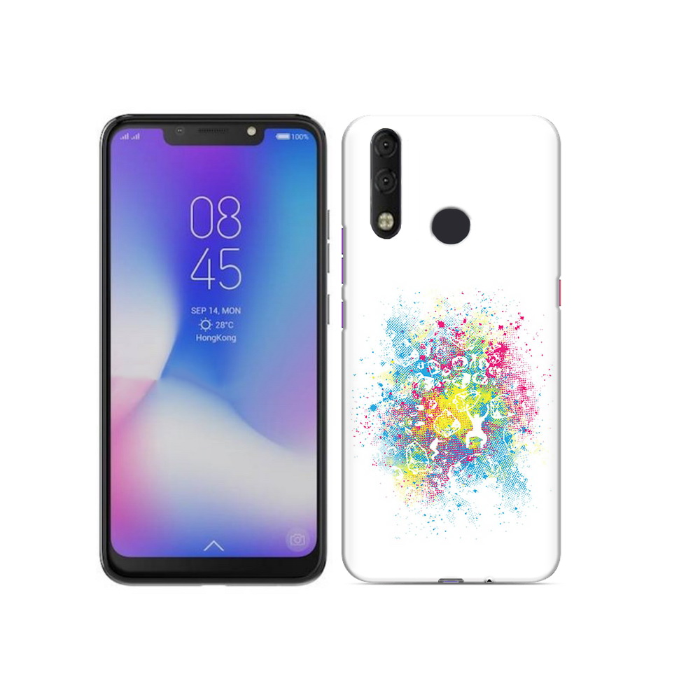 

Чехол MyPads Tocco для Tecno Camon 11 Pro акварель абстракция, Tocco