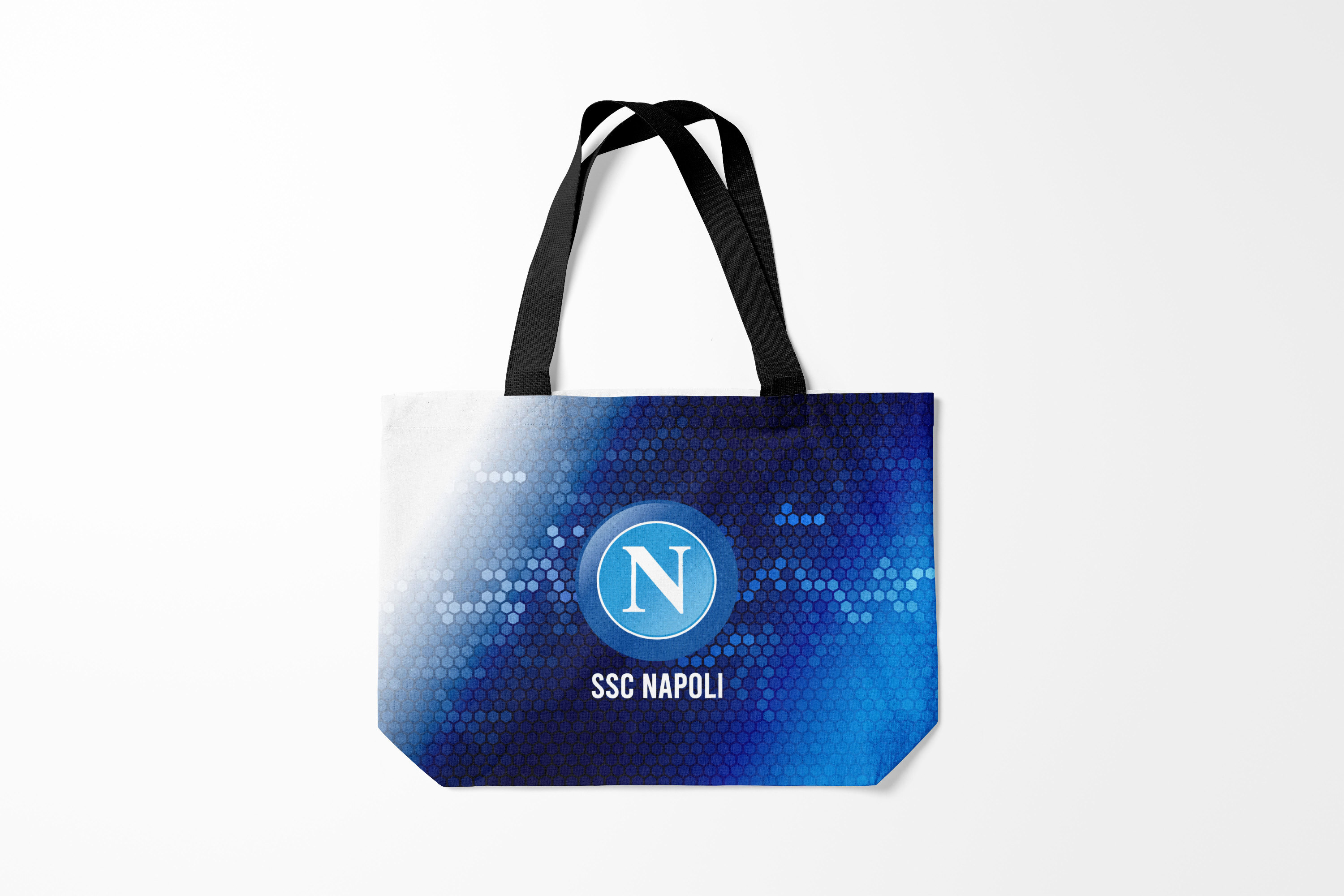 

Сумка шoппер унисекс Burnettie Napoli SSC Наполи, синий, Разноцветный, Napoli SSC Наполи