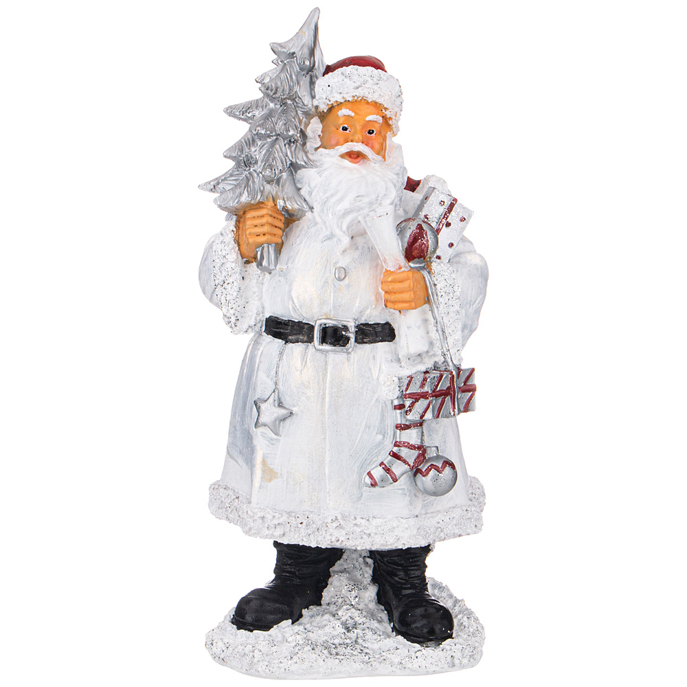 

Фигурка декоративная lefard дед мороз высота=33см, Разноцветный