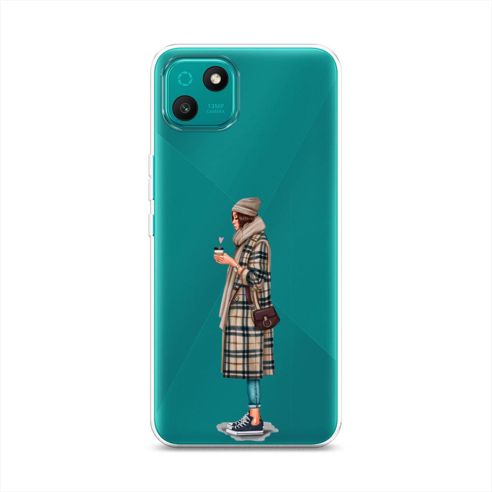 

Чехол на Wiko T10 "Утренний кофе", Коричневый;бежевый, 3400250-6