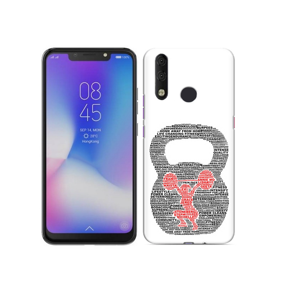 

Чехол MyPads Tocco для Tecno Camon 11 Pro бодибилдинг гиря из слов, Tocco