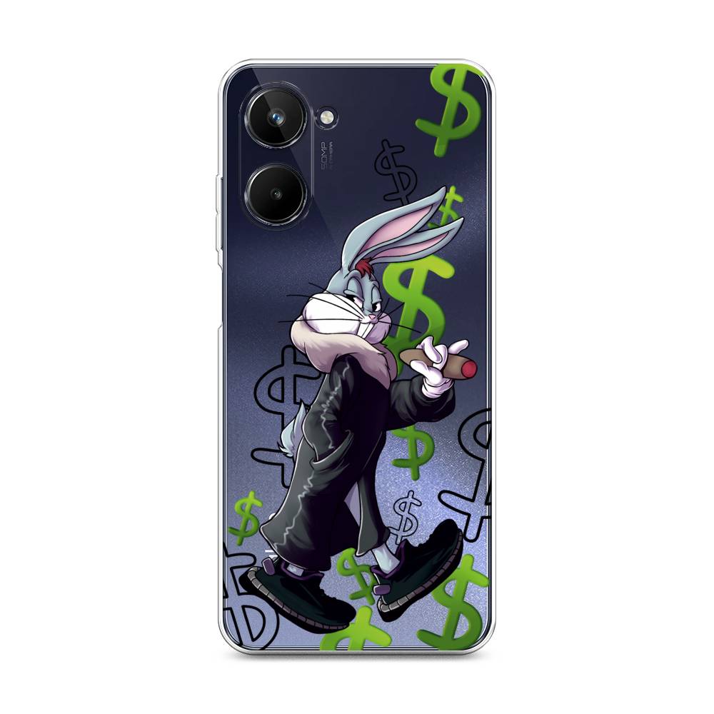

Чехол на Realme 10 4G "Rich Bugs Bunny", Зеленый;черный;голубой, 2512150-6