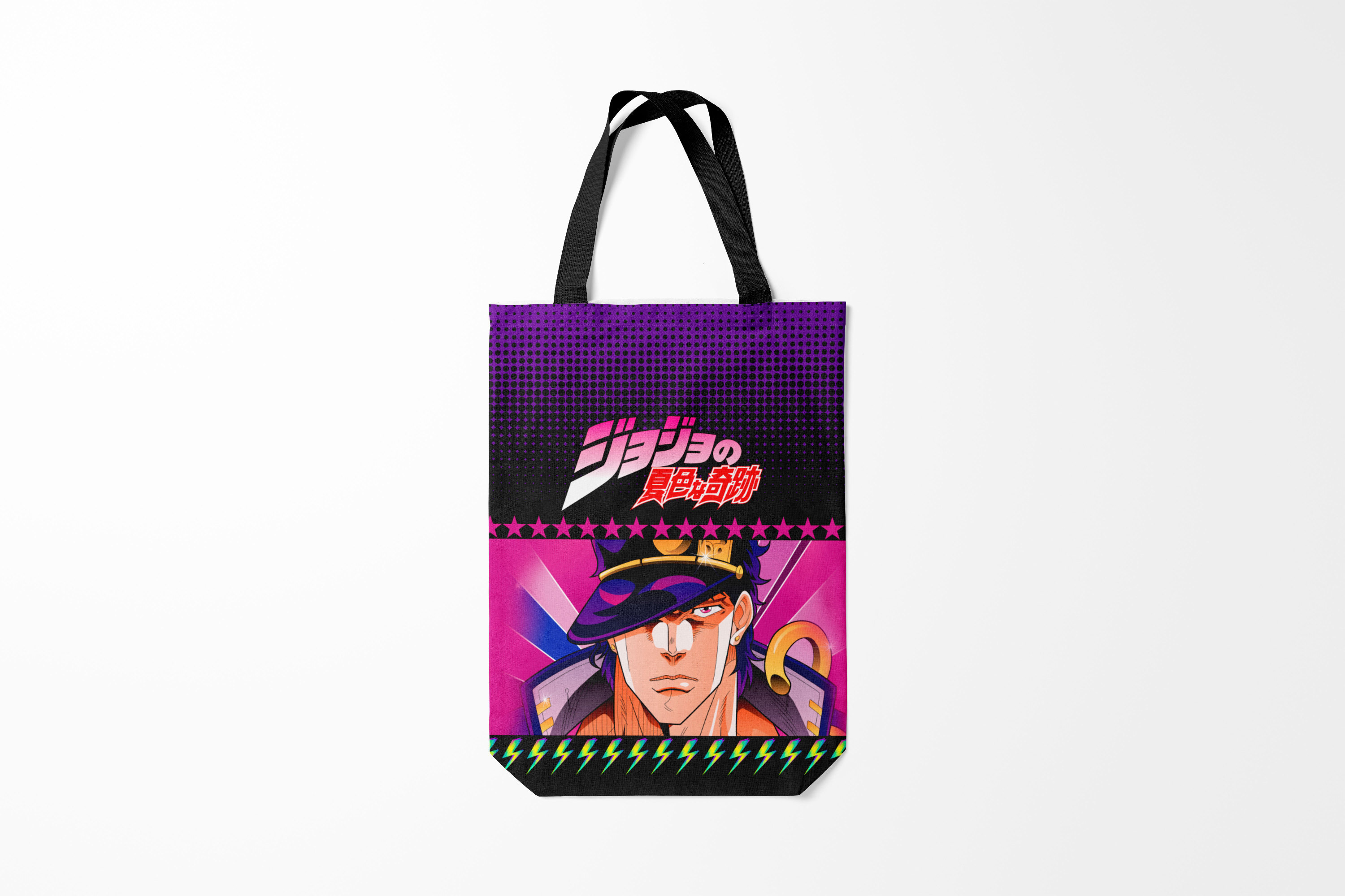 

Сумка шoппер унисекс Burnettie JoJo Bizarre Adventure Joutarou Kuujou,, JoJo Bizarre Adventure Joutarou Kuujou