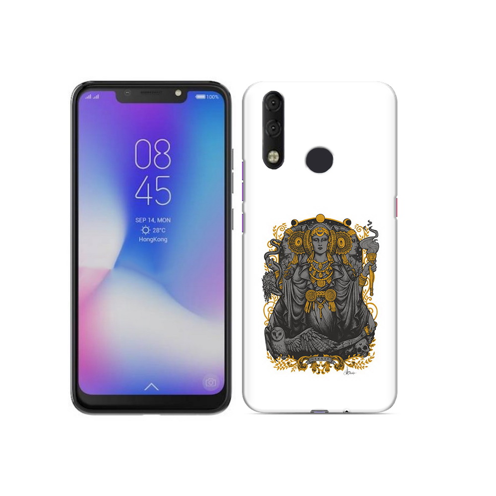 

Чехол MyPads Tocco для Tecno Camon 11 Pro божество с золотыми элементами, Tocco