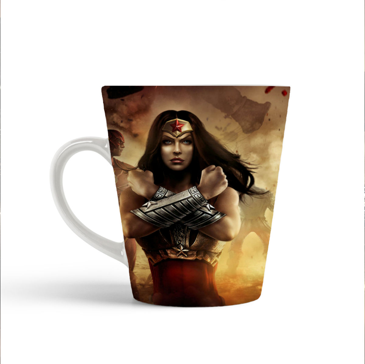 

Конусная кружка CoolPodarok injustice gods among us Персонажи