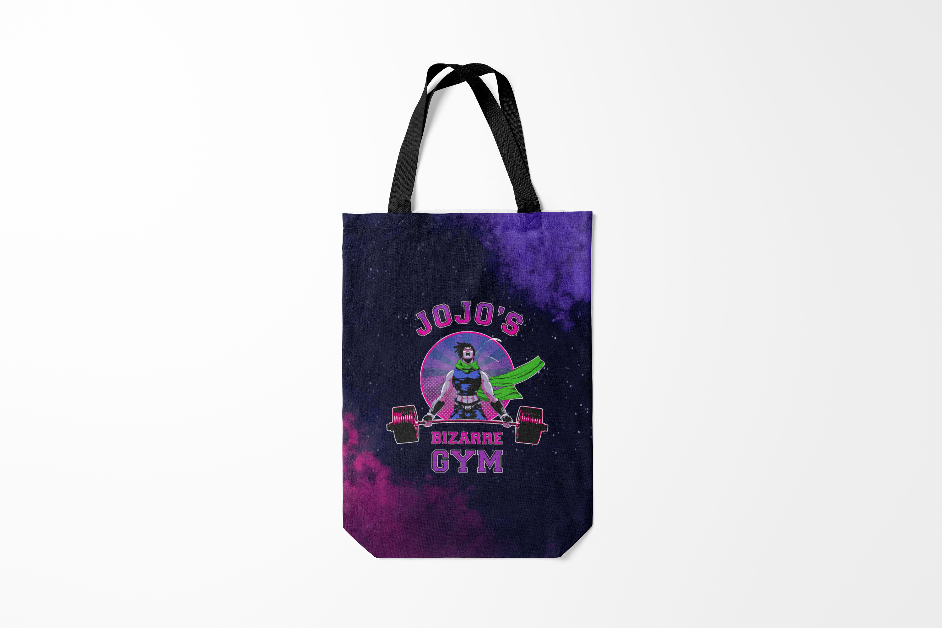 

Сумка шoппер унисекс Burnettie JoJo Bizarre Adventure JoJos Gym,, JoJo Bizarre Adventure JoJos Gym