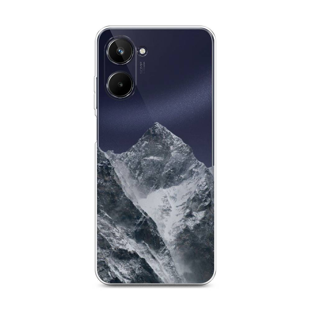 

Чехол на Realme 10 4G "Горы арт 4", Серый;бежевый, 2512150-2