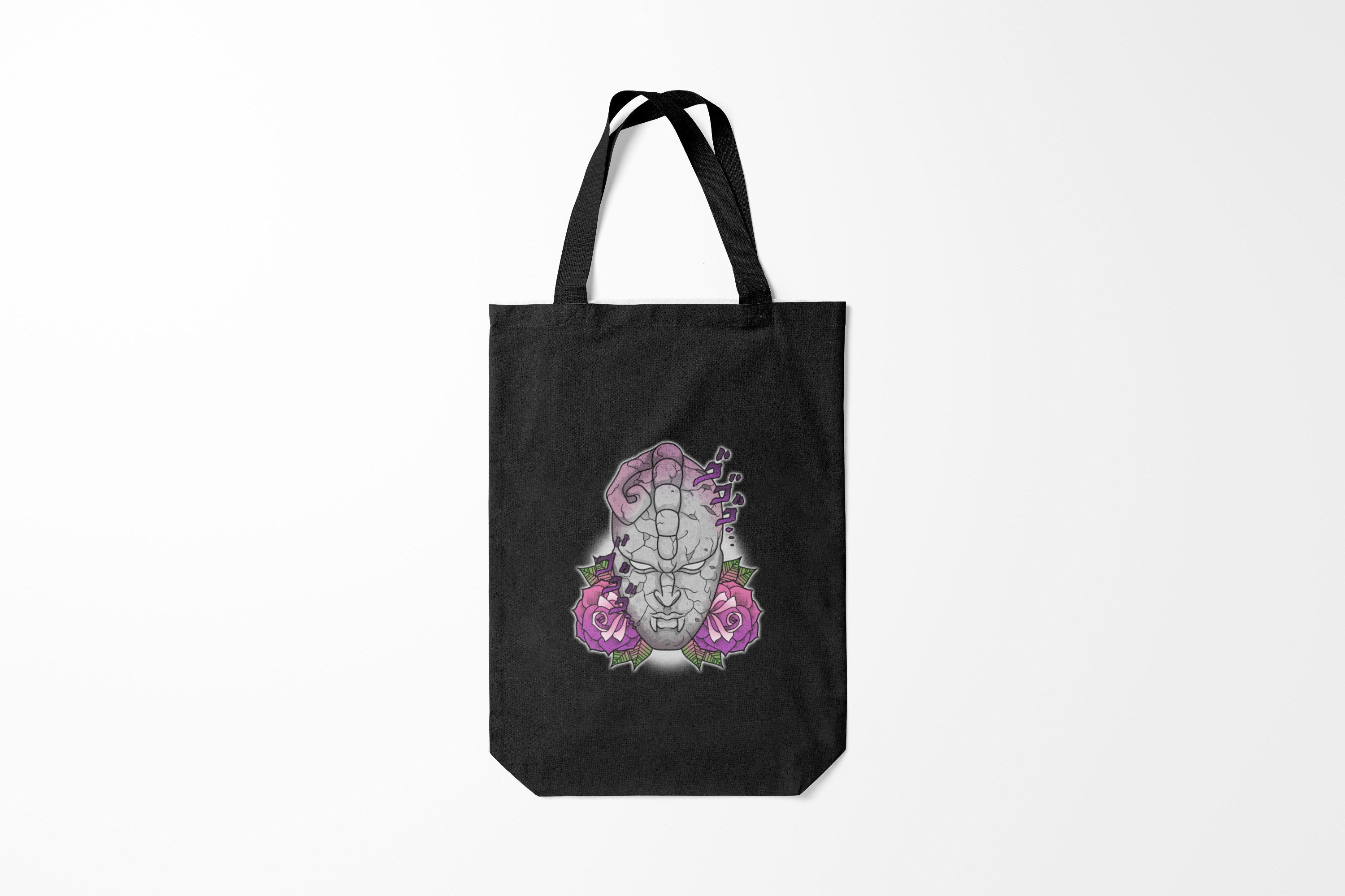 

Сумка шoппер унисекс Burnettie JoJo Bizarre Adventure Jo Stone Mask, черный, JoJo Bizarre Adventure Jo Stone Mask