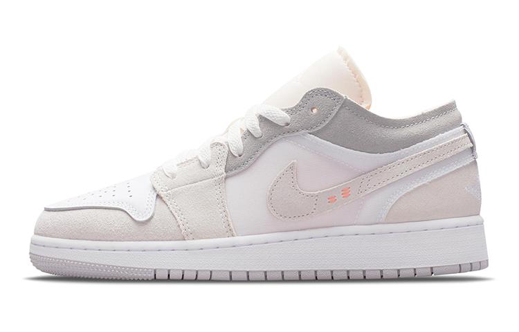 

Кеды унисекс Jordan Air Jordan 1 Low SE Craft GS бежевые 36.5 EU, Бежевый, Air Jordan 1 Low SE Craft GS