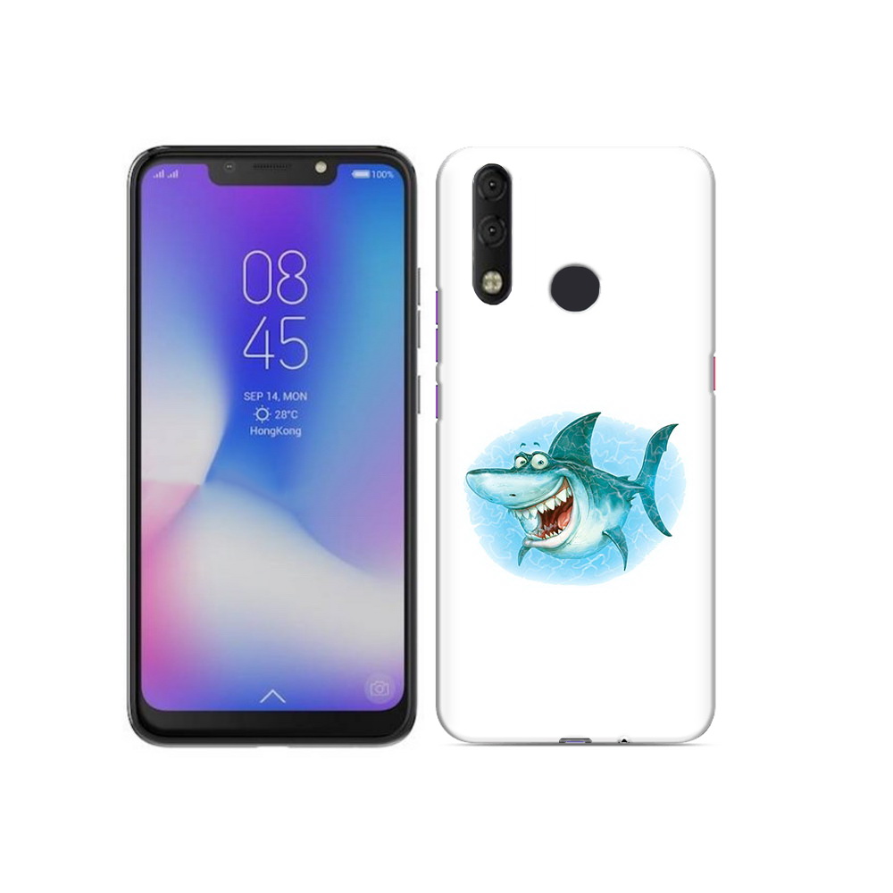 

Чехол MyPads Tocco для Tecno Camon 11 Pro веселая акула, Tocco