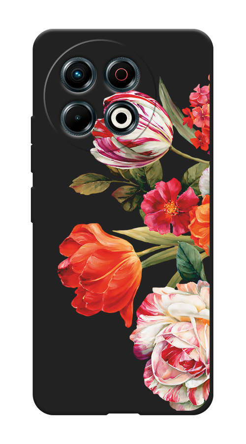 

Чехол Awog на Tecno Spark 30 Pro "Весенний букет", Красный;розовый;зеленый, 309852-1