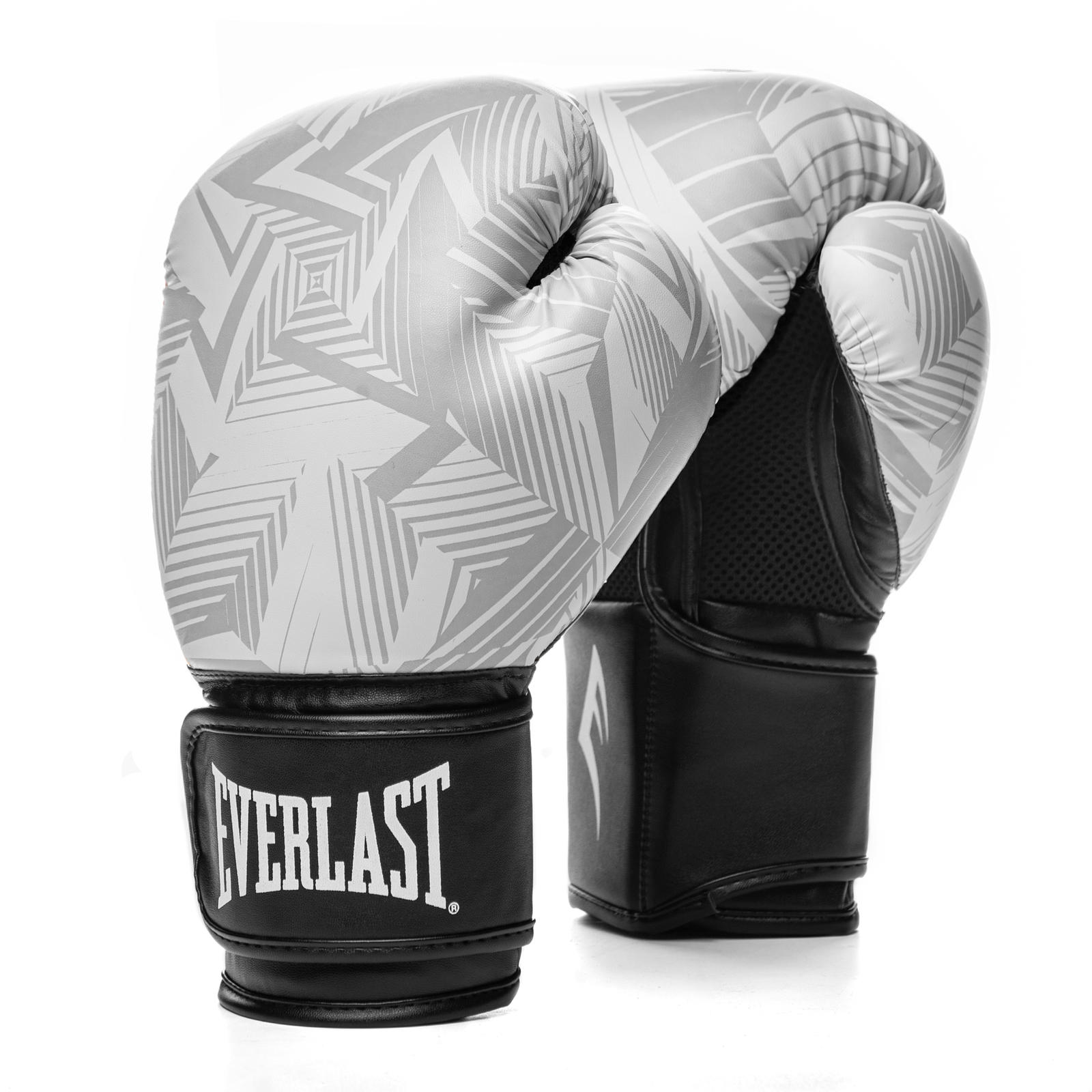 фото Боксерские перчатки everlast spark бел/гео. 10oz