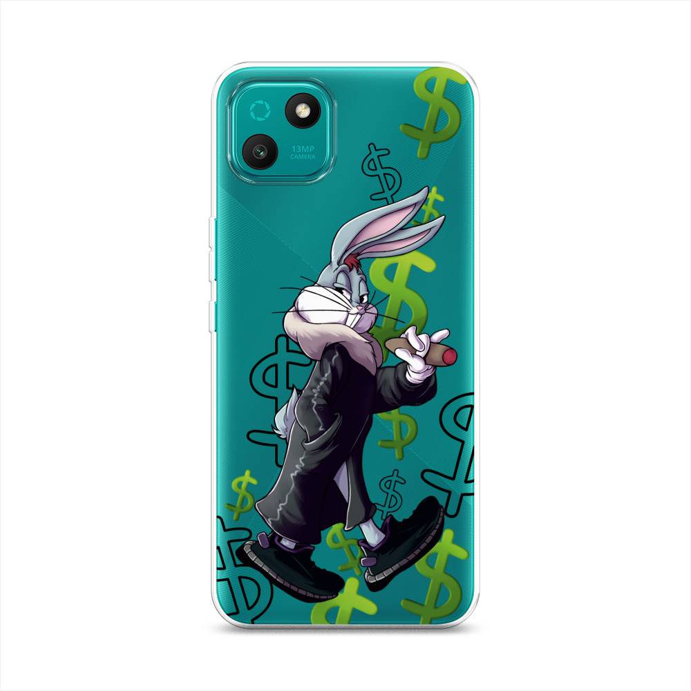 

Чехол на Wiko T10 "Rich Bugs Bunny", Зеленый;черный;голубой, 3400250-6