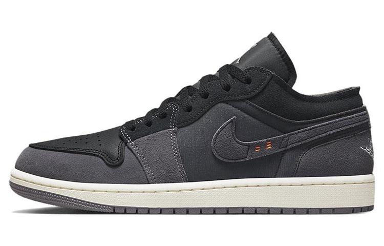 

Кеды унисекс Jordan Air Jordan 1 low se craft inside out серые 40.5 EU, Серый, Air Jordan 1 low se craft inside out