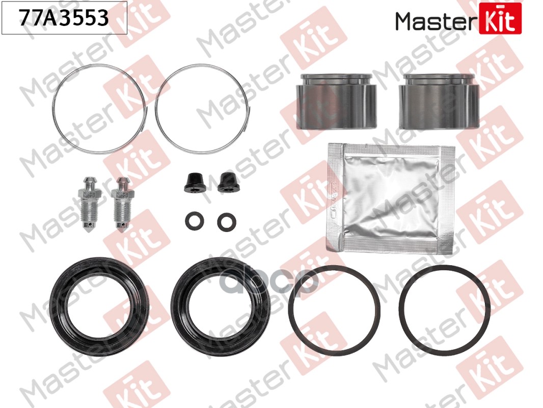 

Ремкомплект Тормозного Суппорта+Поршень Jaguar Xj (X350) 2003 - 2009 Master Kit 77A3553