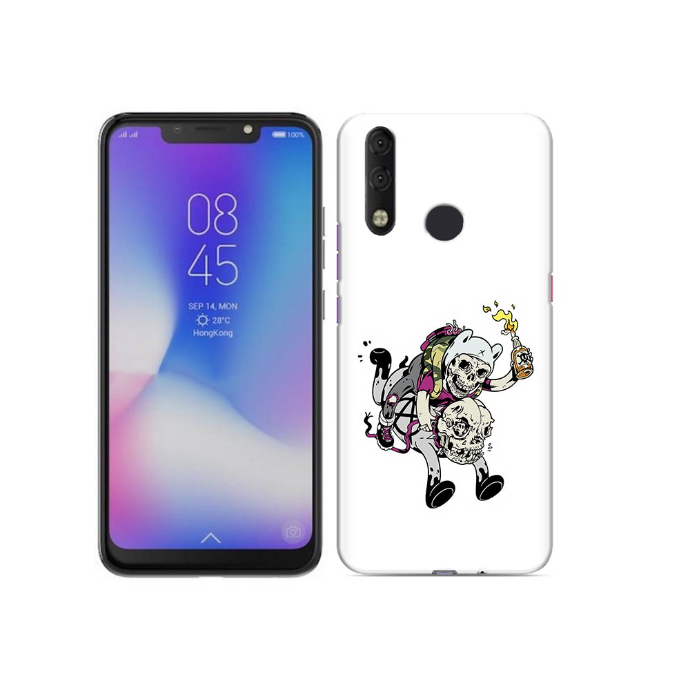

Чехол MyPads Tocco для Tecno Camon 11 Pro время приключений скелеты, Tocco