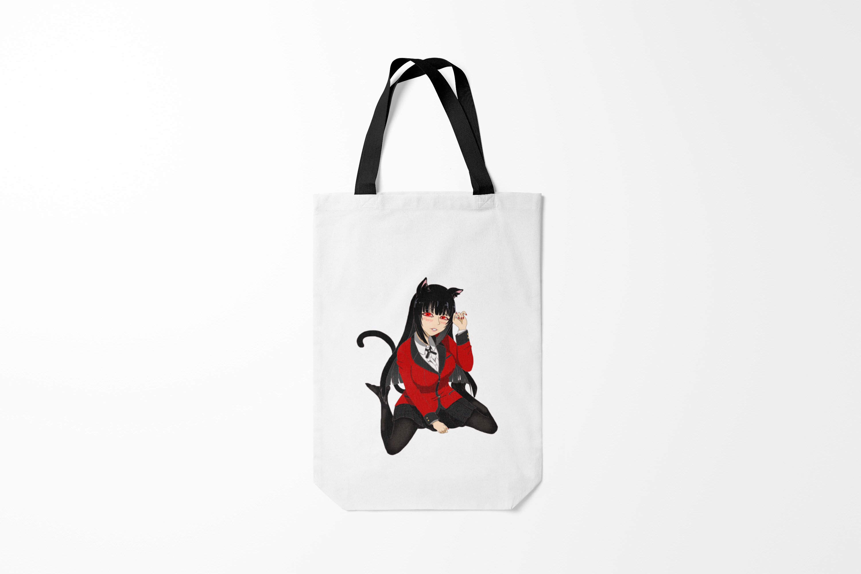 

Сумка шoппер унисекс Burnettie Jabami Yumeko, белый, Jabami Yumeko