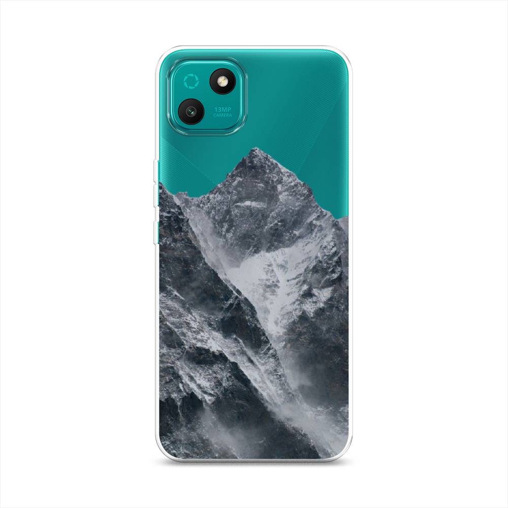 

Чехол на Wiko T10 "Горы арт 4", Серый;бежевый, 3400250-2