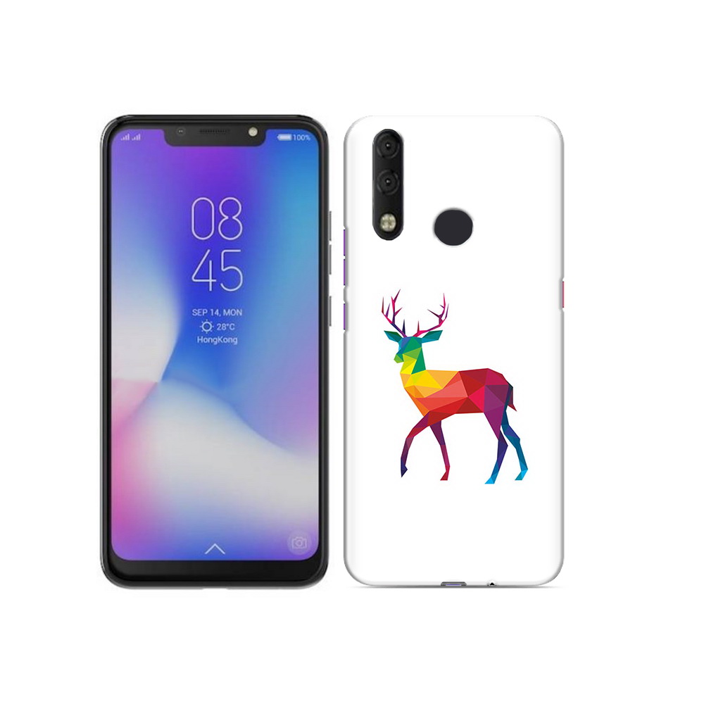 

Чехол MyPads Tocco для Tecno Camon 11 Pro геометрический олень, Tocco