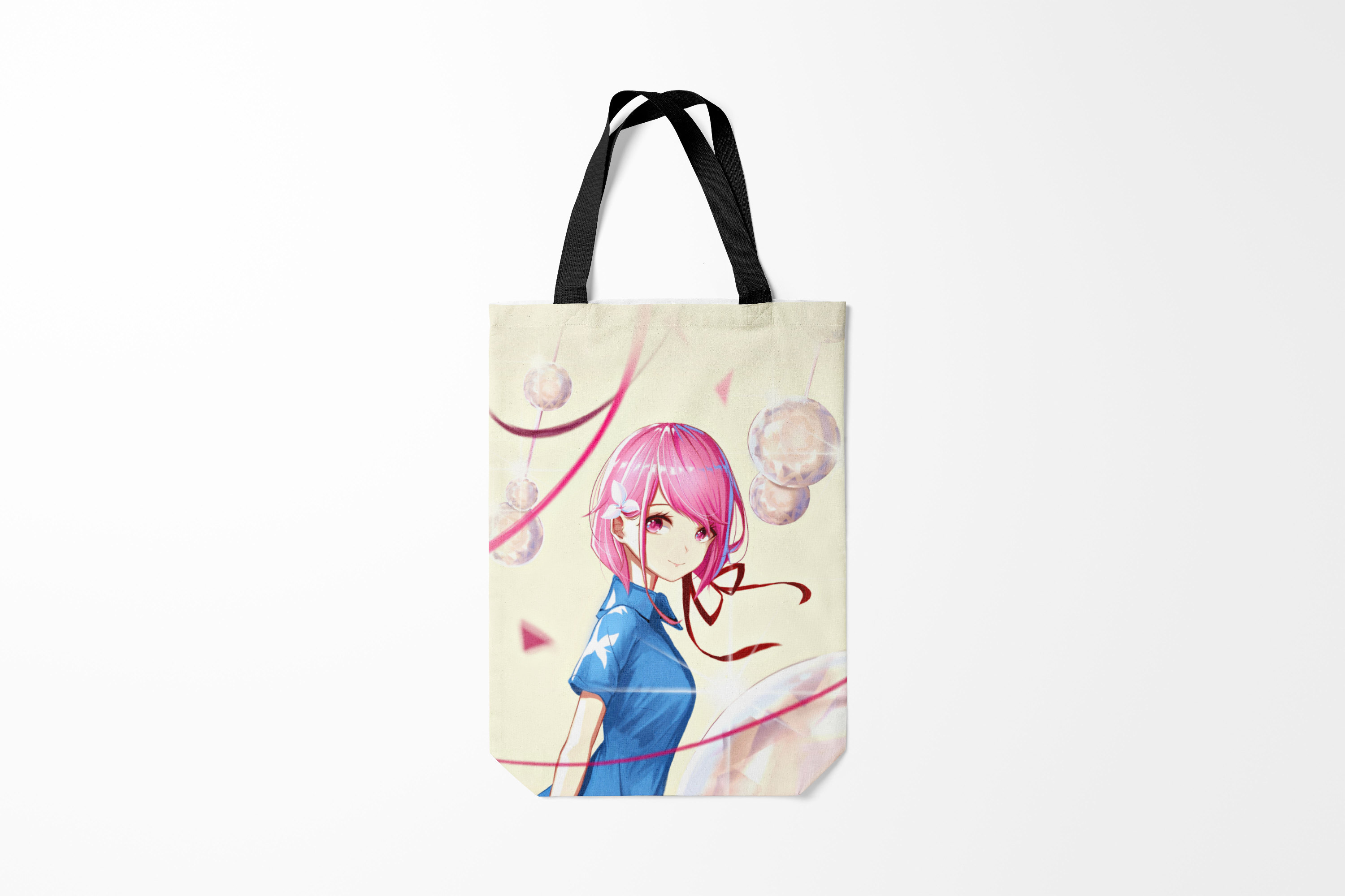

Сумка шoппер унисекс Burnettie Girl Anime,, Girl Anime