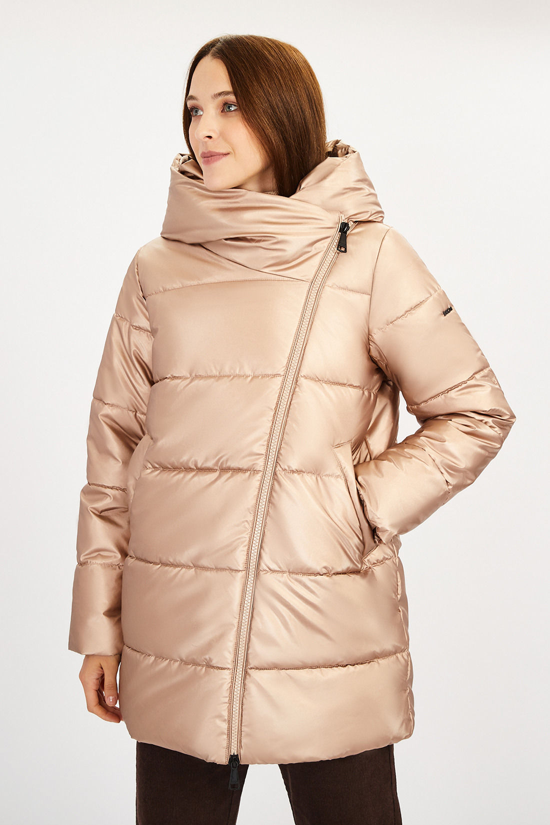 

Куртка женская Baon B0422501 золотистая L, B0422501