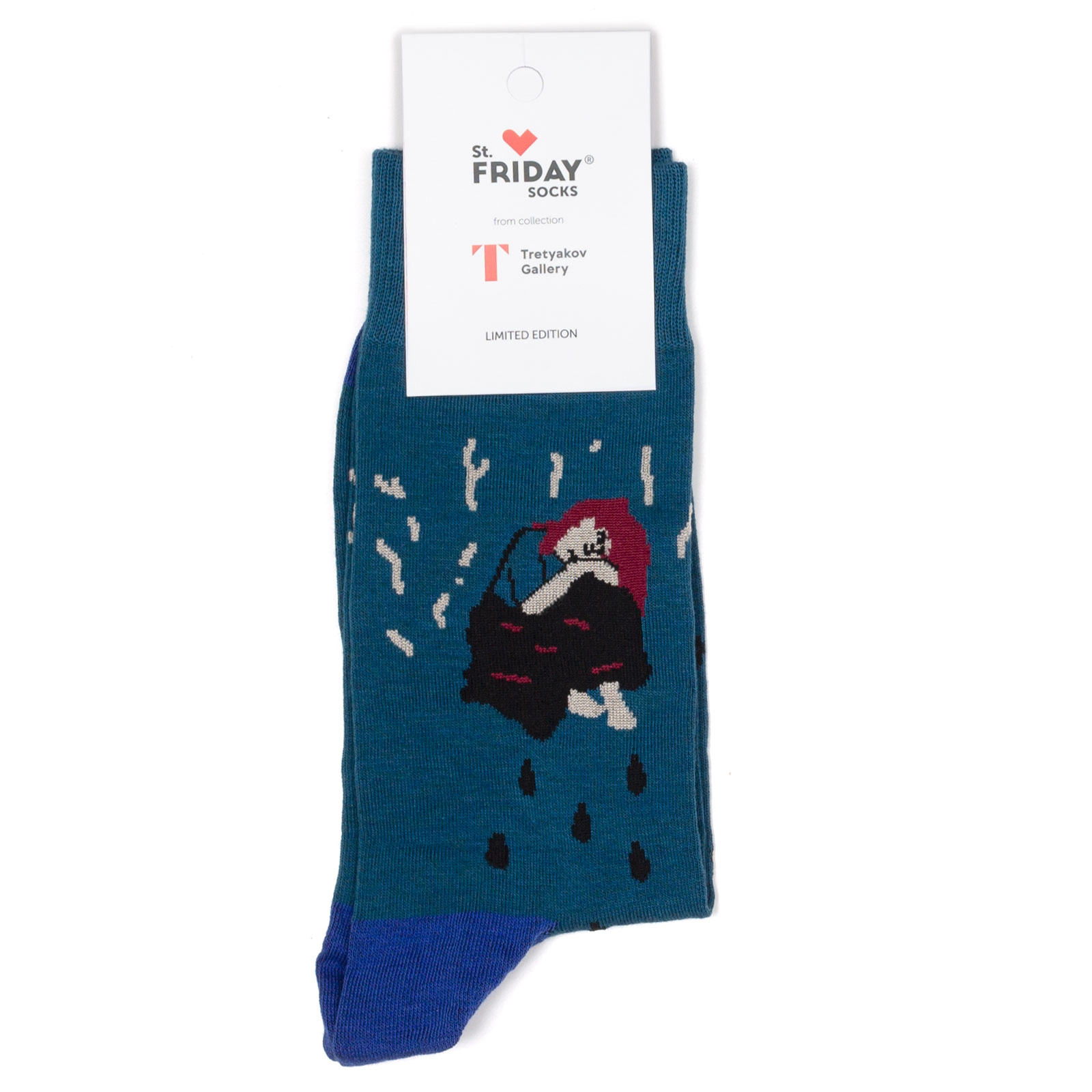 

Носки унисекс St. Friday Socks St.Friday Socks Арт коллекция синие 38-41, Синий, St.Friday Socks Арт коллекция