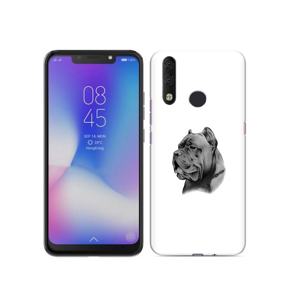 

Чехол MyPads Tocco для Tecno Camon 11 Pro грозный бульдог, Tocco