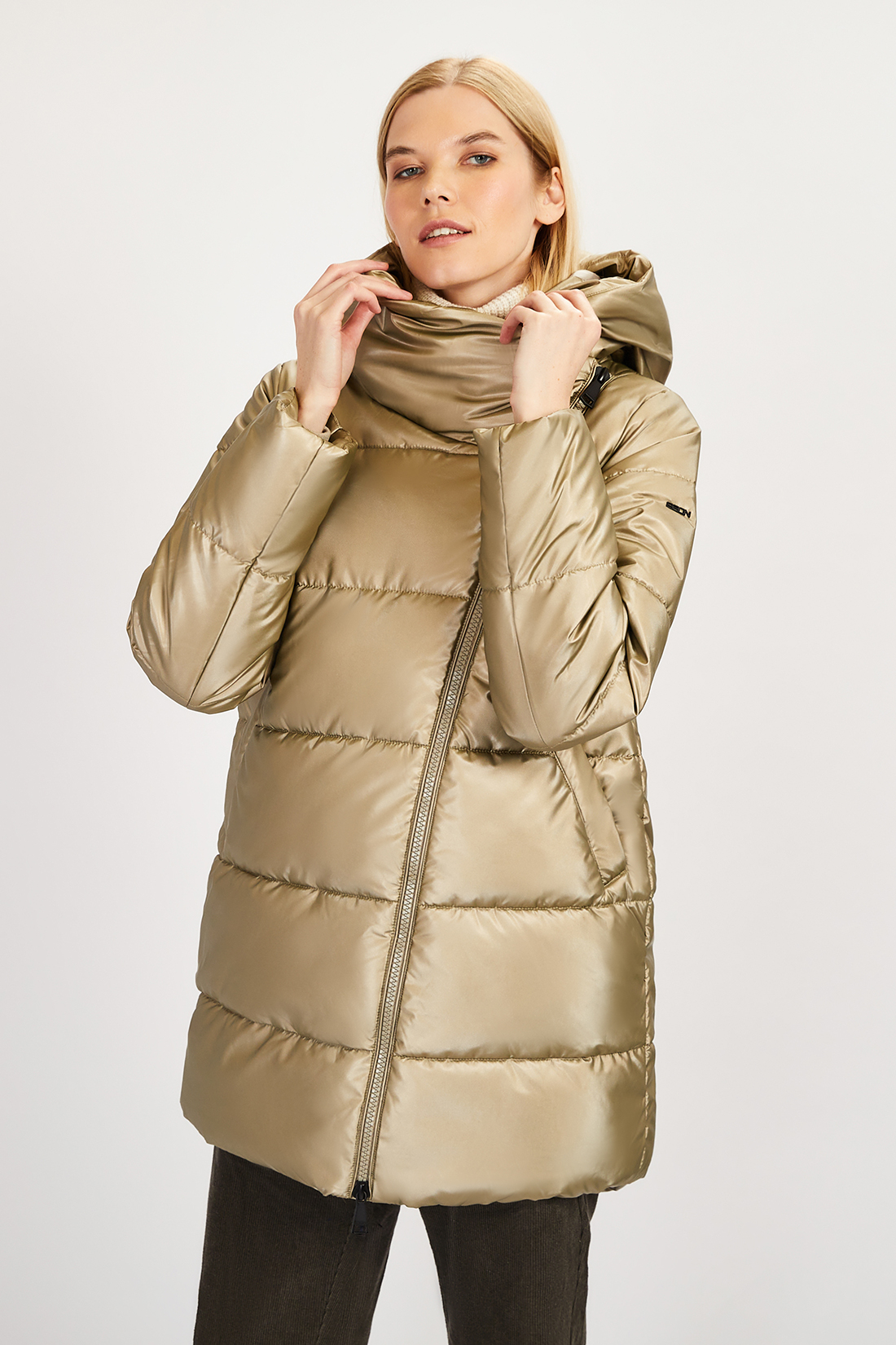 

Куртка женская Baon B0422501 золотистая S, B0422501