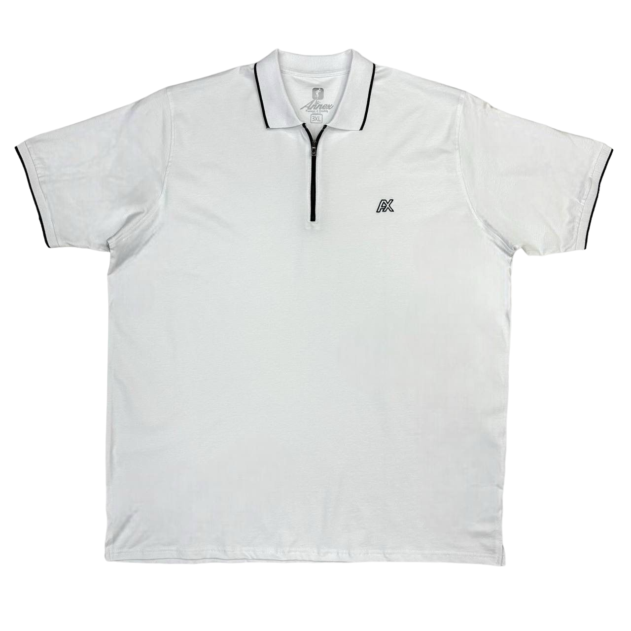 Футболка мужская Annex 133993 белая 4XL