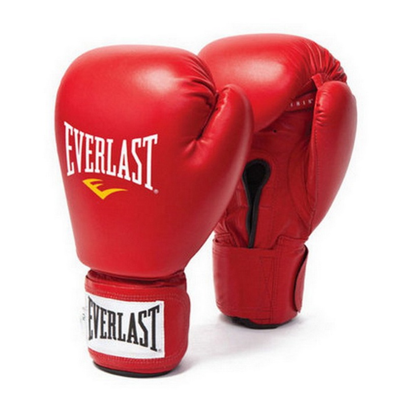 фото Боксерские перчатки everlast amateur cometition красный 12 унций