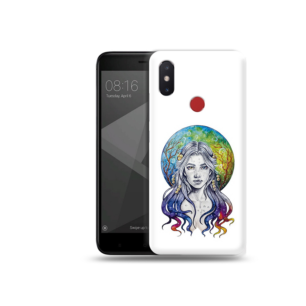 

Чехол MyPads Tocco для Xiaomi Mi 8 SE девушка с красивыми волосами (PT113500.331.313), Прозрачный, Tocco